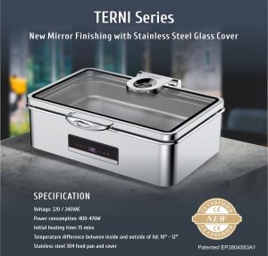 DRY HEAT CHAFER TERNI Series