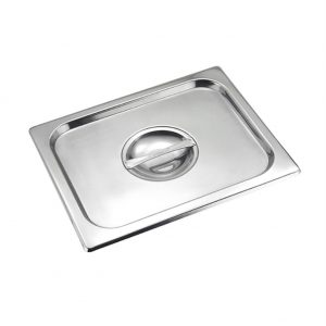 1-2 Size Stainless Steel Gastronorm Pan Standard Cover, 325x265mm, thickness 0.7mm-23216A