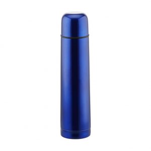1.0L Stainless Steel Bullet Flask (Blue)