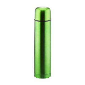 1.0L Stainless Steel Bullet Flask (Green)