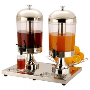 8.0L x 2 Stainless Steel Juice Dispenser-X23688PX2