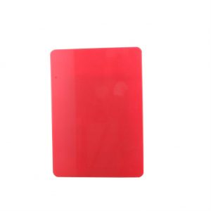 Low-Density Polyethylene Chopping Board(MSXCB series), 18x12x0.5inch, Red