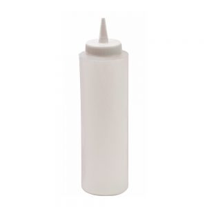 Polyethylene Sauce Bottle 12fl.oz (CLEAR)