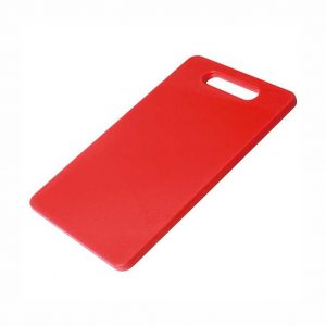 Polypropylene Chopping Board With Handle(6211C series), 25x15x0.9cm / 10x6x0.4inch, Red