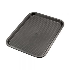 Polypropylene Fast Food Tray 415x310mm/16x12inch (Black)
