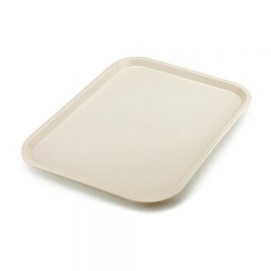 Polypropylene Fast Food Tray 415x310mm/16x12inch (Ivory)