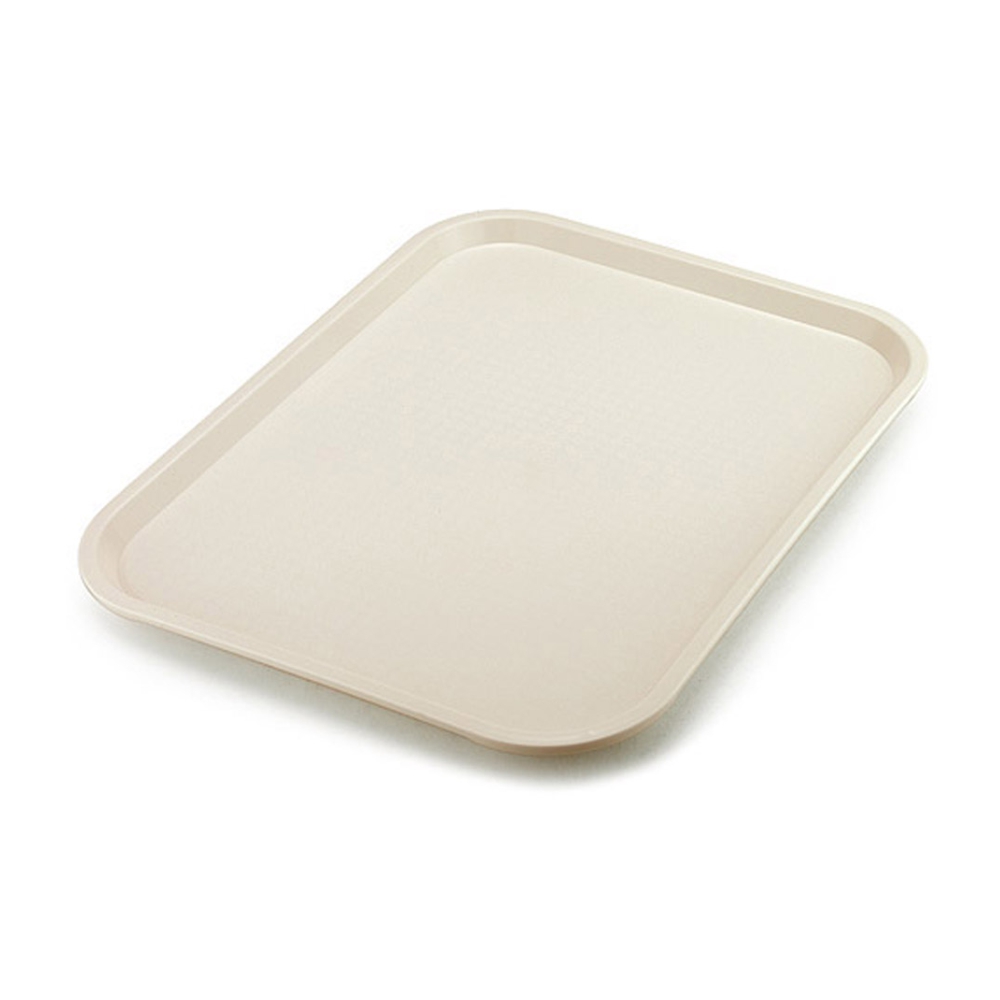 Polypropylene Fast Food Tray 415x310mm/16x12inch (Ivory)