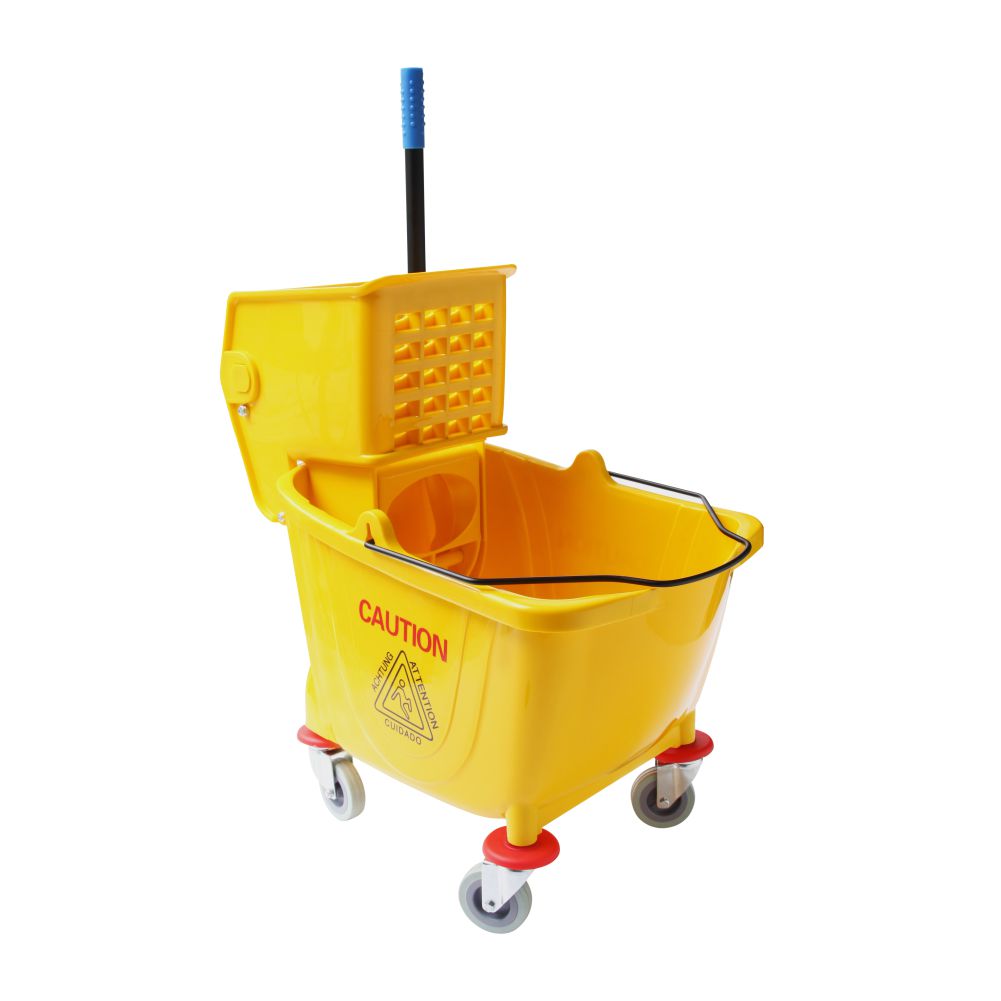 Polypropylene Mop Wringer, 36L, 62x41x86.5(H)cm, Yellow