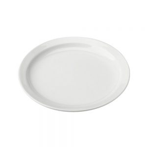 Porcelain Narrow Rim Plate 23cm/9inch