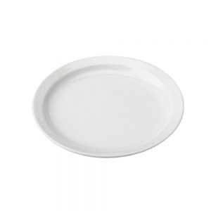 Porcelain Narrow Rim Plate 26cm/10inch