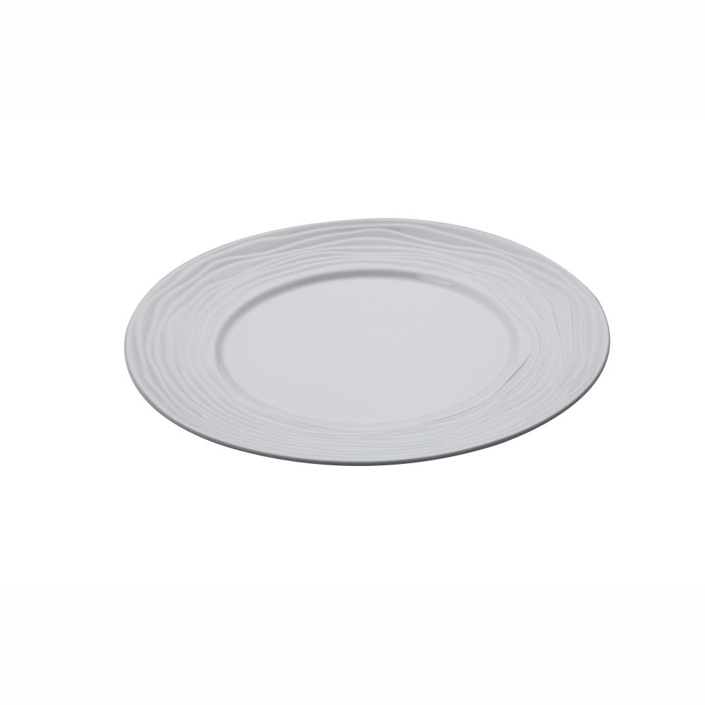 Porcelain Plate, 30.0cm/12.0inch (Well-Wave Series)