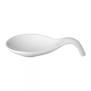 Porcelain Spoon Shape Dish 17.5cm/7inch