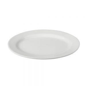 Porcelain Wide Rim Oval Platter 26cm/10inch