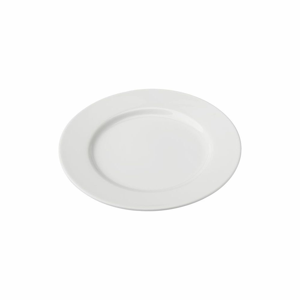 Porcelain Wide Rim Plate 20.5cm/8inch