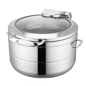 Round 10L Stainless Steel Induction Soup Station (Sicily Series)