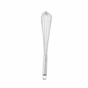 Stainless Steel French Whisk with Hooked Handle 8-Wire 50cm