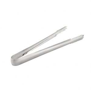 Stainless Steel Ice Tongs/Server, 9Inch ( Heavy Duty)