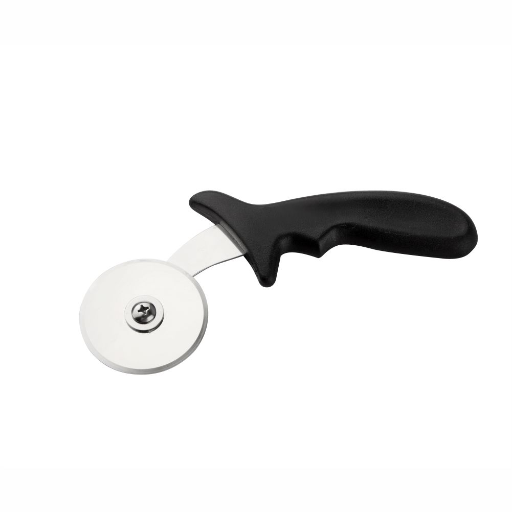 Stainless Steel Pizza Cutter 6cm Wheel with Black Plastic Handle (MPH series)