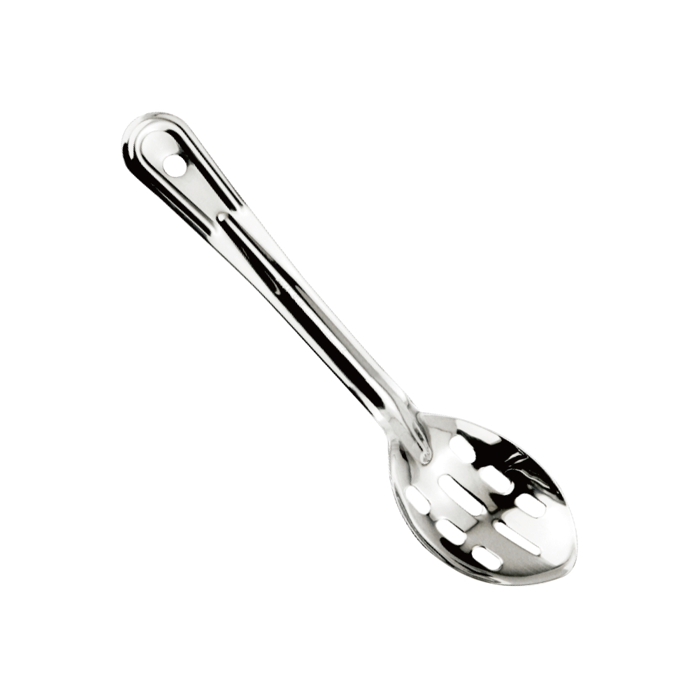 Stainless Steel Slotted Basting Spoon 28cm