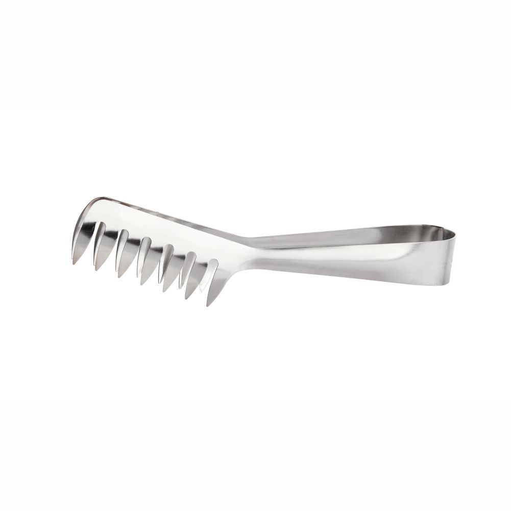 Stainless Steel Spaghetti Tongs 18.5cm