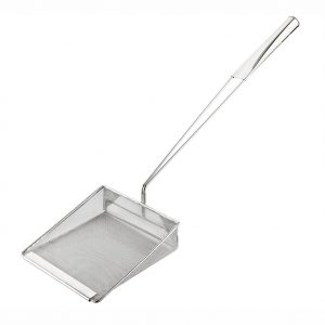 Stainless Steel Square Fat Skimmer 30 Mesh 19 x 20cm