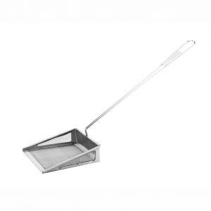 Stainless Steel Square Fat Skimmer 50 Mesh 20.5 x 20.5cm