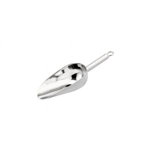 Stanless Steel Loop Handle Ice Scoop, 140ml, Thickness: 1.2mm