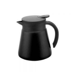 0.6L Mini Stainless Steel Vacuum Jug with Black Body-CCP060K-UW
