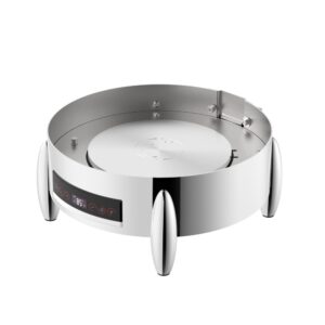 Round Electric Soup Station Base Frame with Olive Shaped Legs (Roma Burano Series)-W07-2802B