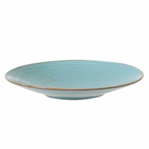 Reactive Glaze Porcelain Deep Plate 26cm 10.25inch-CMR060