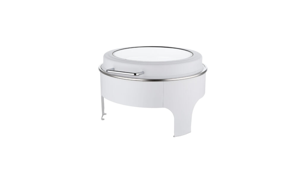 Spacious Round design ideal for various dishes, Stainless Steel, Black, Gold and White—ensuring the perfect match for your event