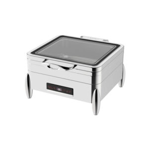 2-3 Size 5.5L Stainless Steel Induction Chafer (Roma Series)-W20-2302T