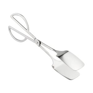 STAINLESS STEEL FOOD TONGS, 10INCH