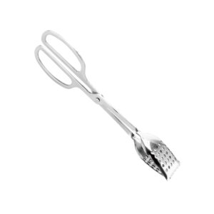 STAINLESS STEEL FOOD TONGS, 10INCH/24.5CM